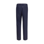 Blaue Hose aus Wolle Oves Aries