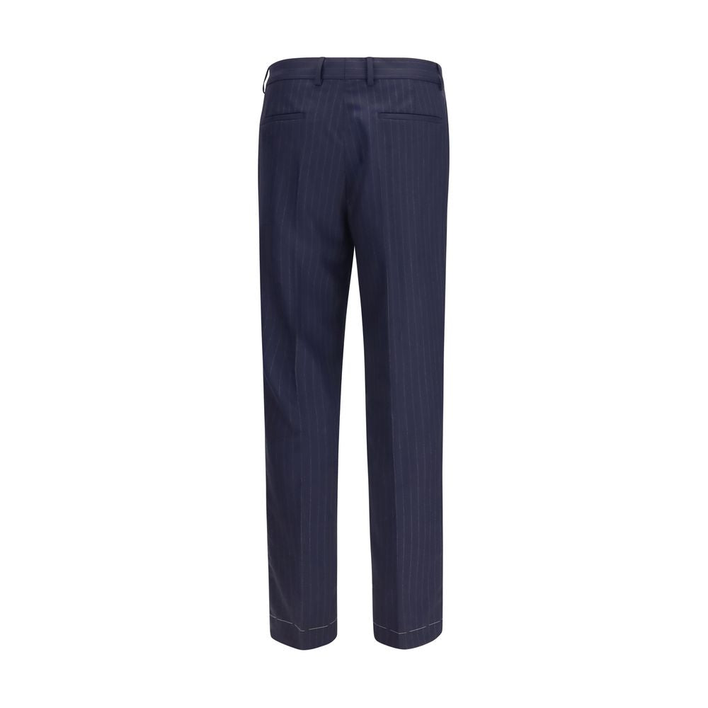 Blaue Hose aus Wolle Oves Aries