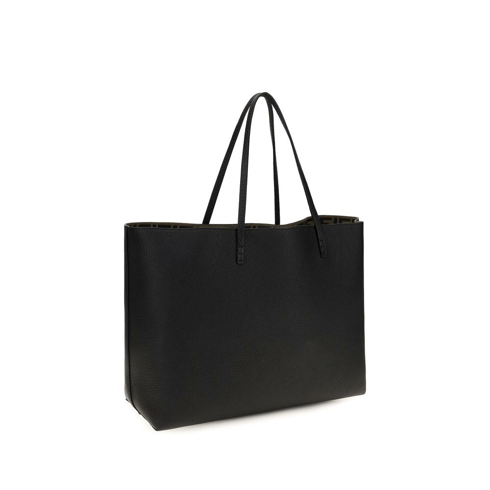 Schwarze Bos Taurus Kalbsleder Schultertasche