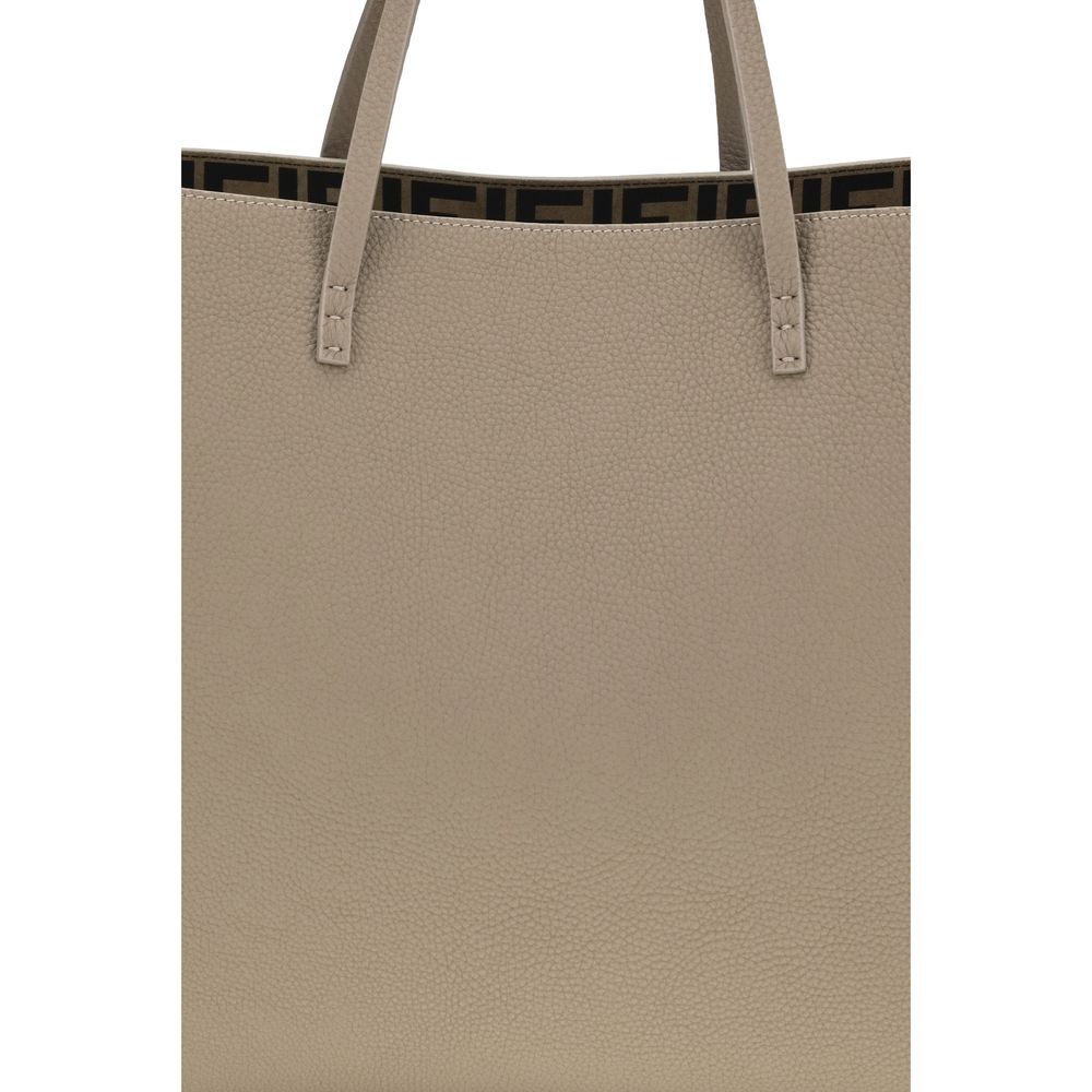 Beige Kalbsleder Bos Taurus Schultertasche