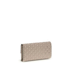 Beige Kalbsleder Bos Taurus Schultertasche