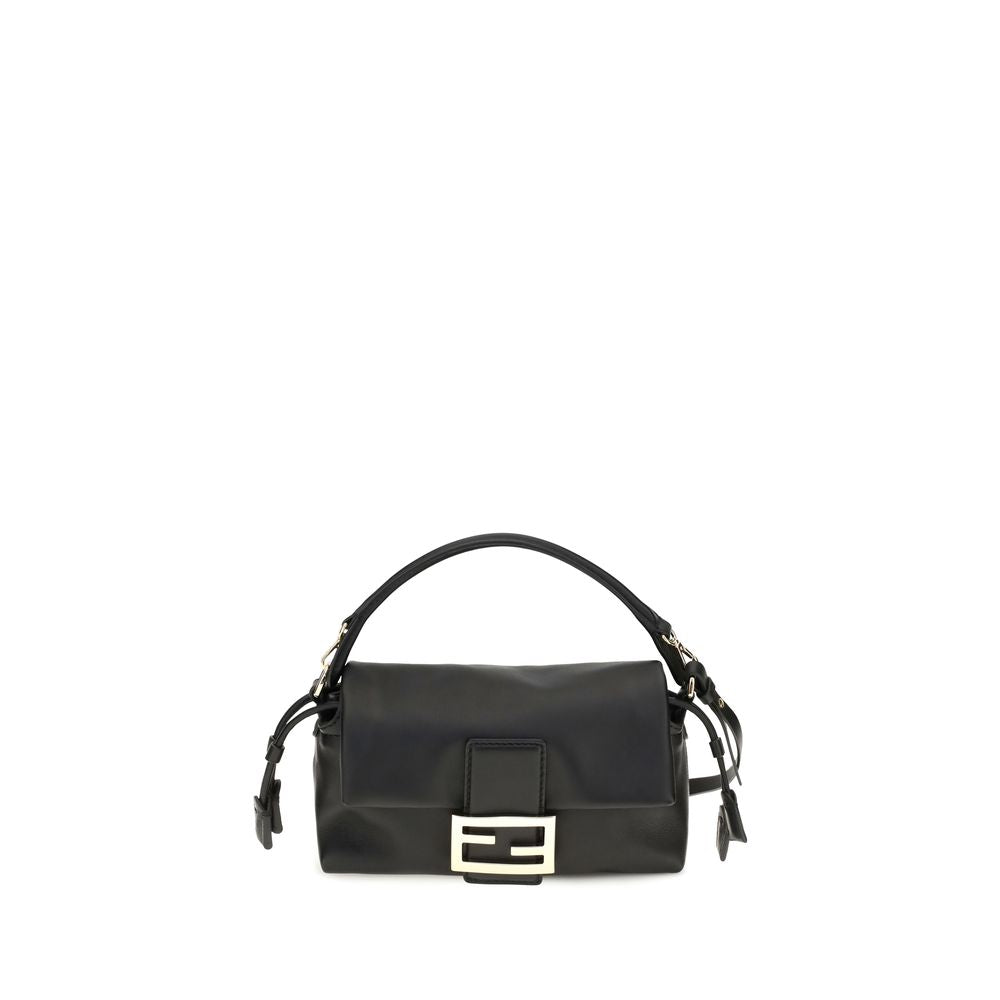 Schwarze Lammleder Schultertasche Ovis Aries Aries