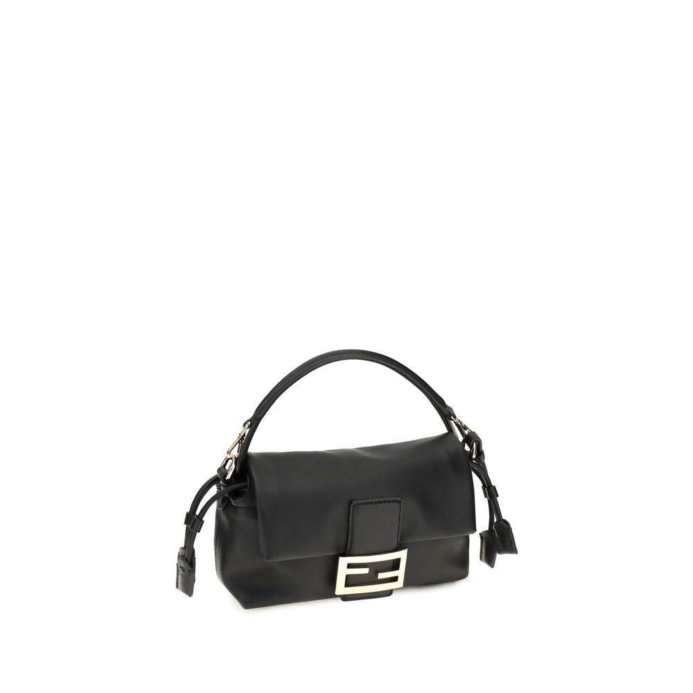 Schwarze Lammleder Schultertasche Ovis Aries Aries