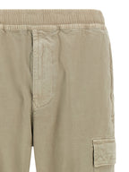 Beige Baumwoll-Cargo-Hose