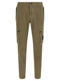 Zweifarbige Baumwoll-Cargohose