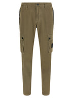 Zweifarbige Baumwoll-Cargohose