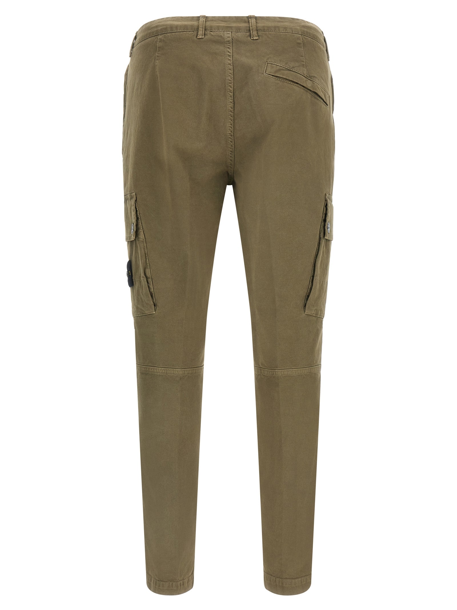 Zweifarbige Baumwoll-Cargohose