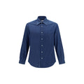 Blaues Denim-Hemd