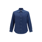 Blaues Denim-Hemd
