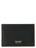 Schwarzes Kartenetui aus Leder 325820BM