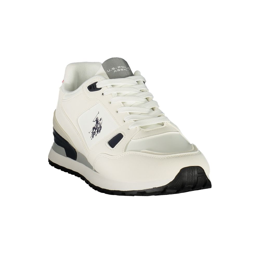 Herren-Sneaker aus weißem Polyurethan