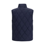 Blaue Ärmellose Jacke aus Polyamid