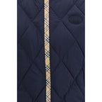 Blaue Ärmellose Jacke aus Polyamid