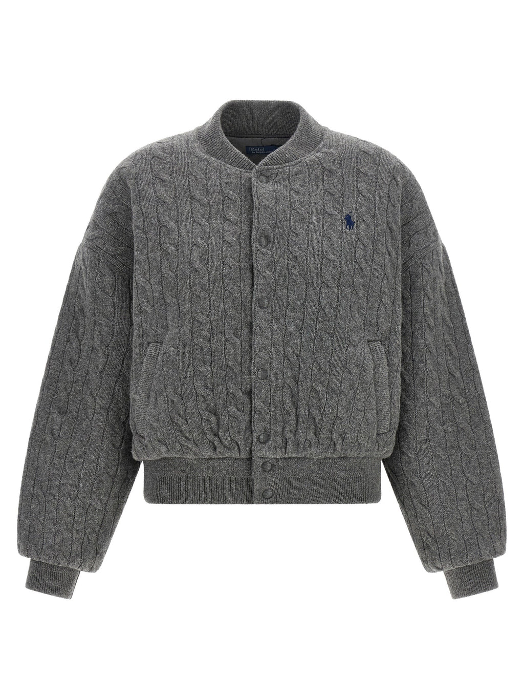 Grauer Woll-Bomber Polo Ralph Lauren