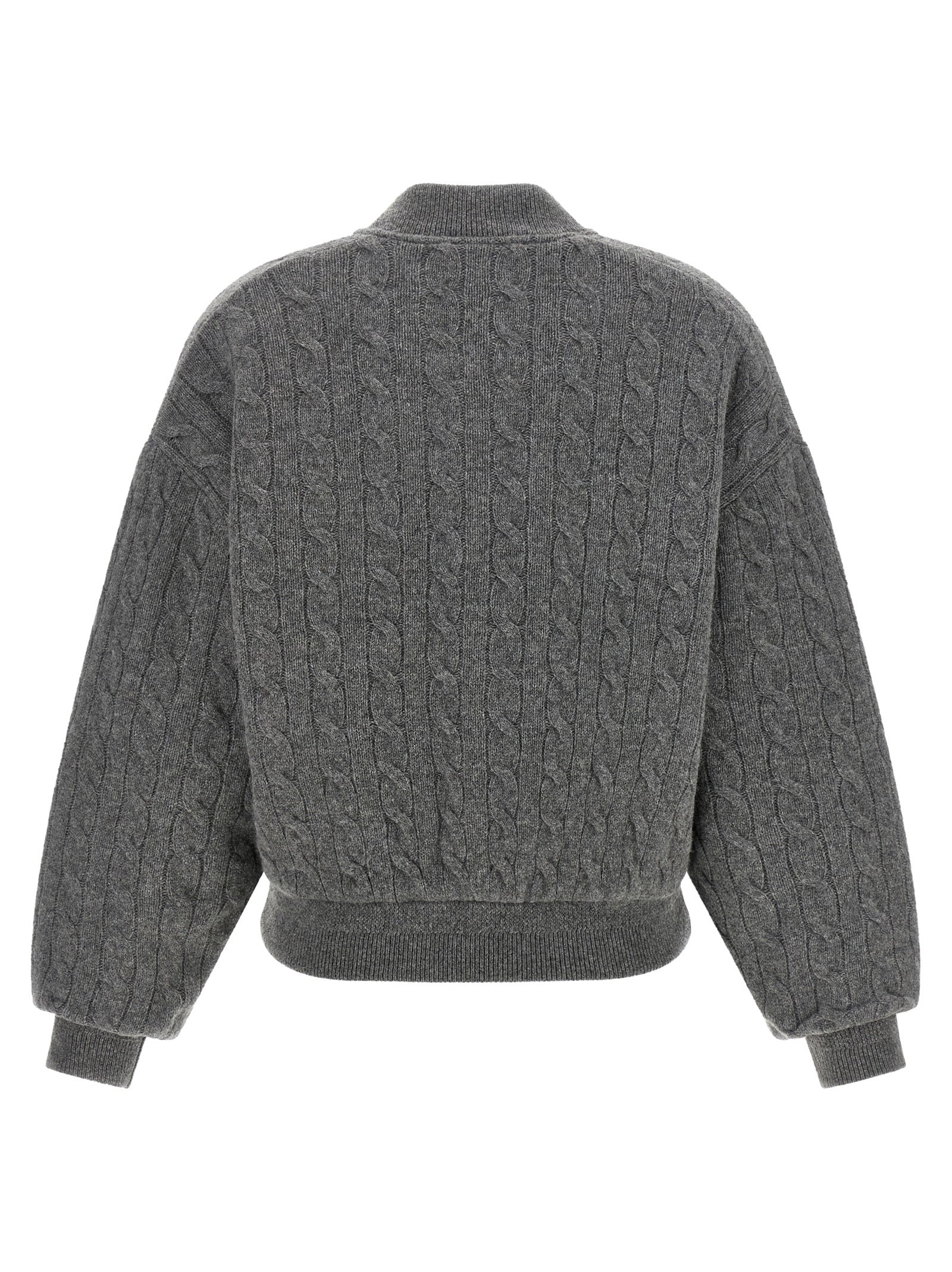 Grauer Woll-Bomber Polo Ralph Lauren