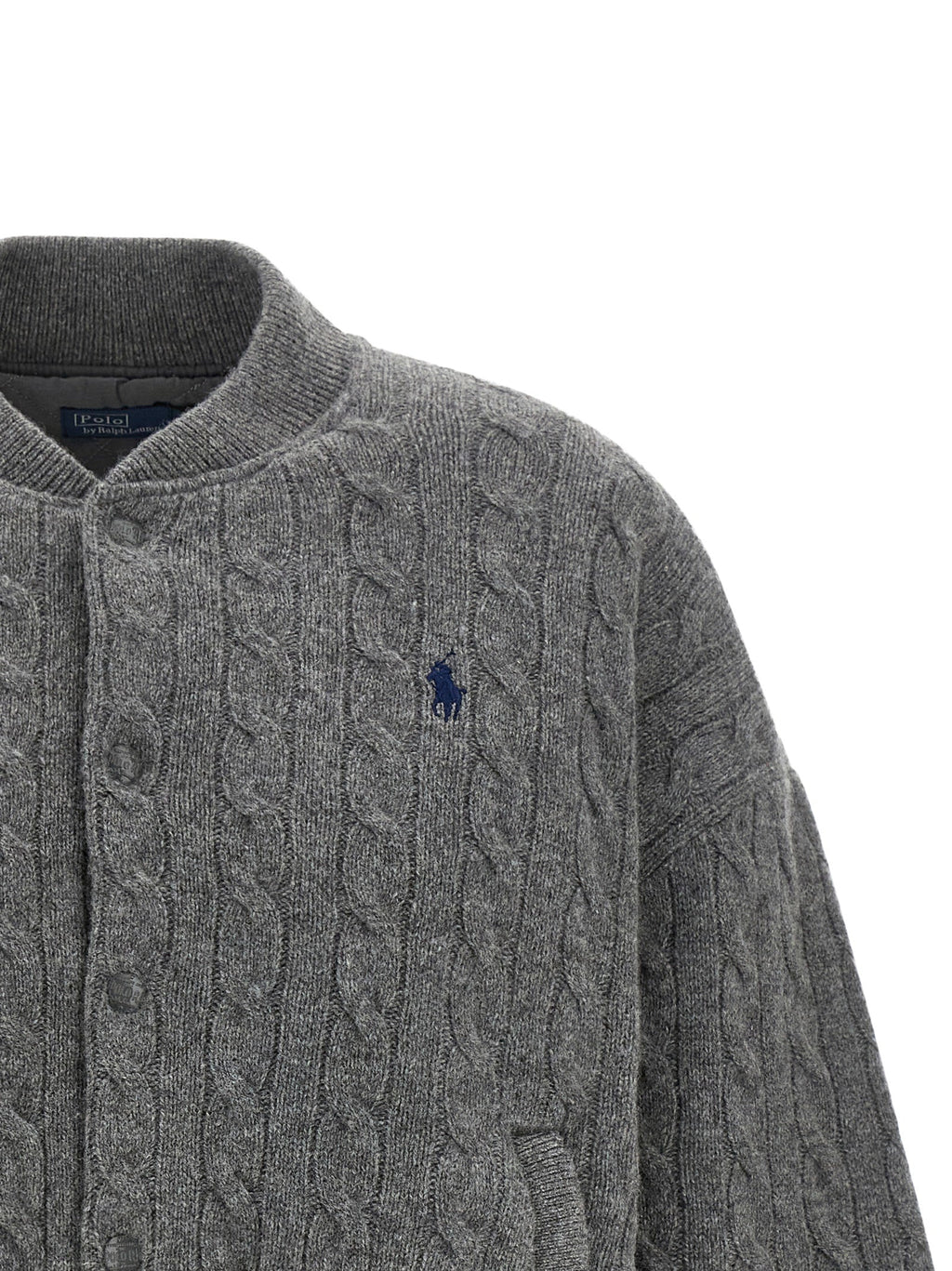 Grauer Woll-Bomber Polo Ralph Lauren