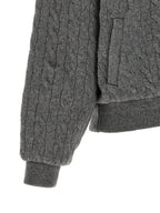 Grauer Woll-Bomber Polo Ralph Lauren