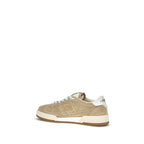 Beige Wildleder-Sneakers Fendi