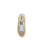 Beige Wildleder-Sneakers Fendi