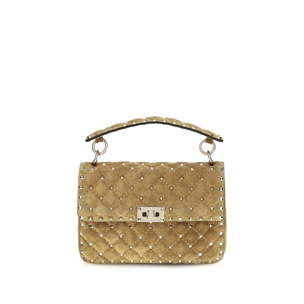 Beige Kalbsleder Bos Taurus Schultertasche