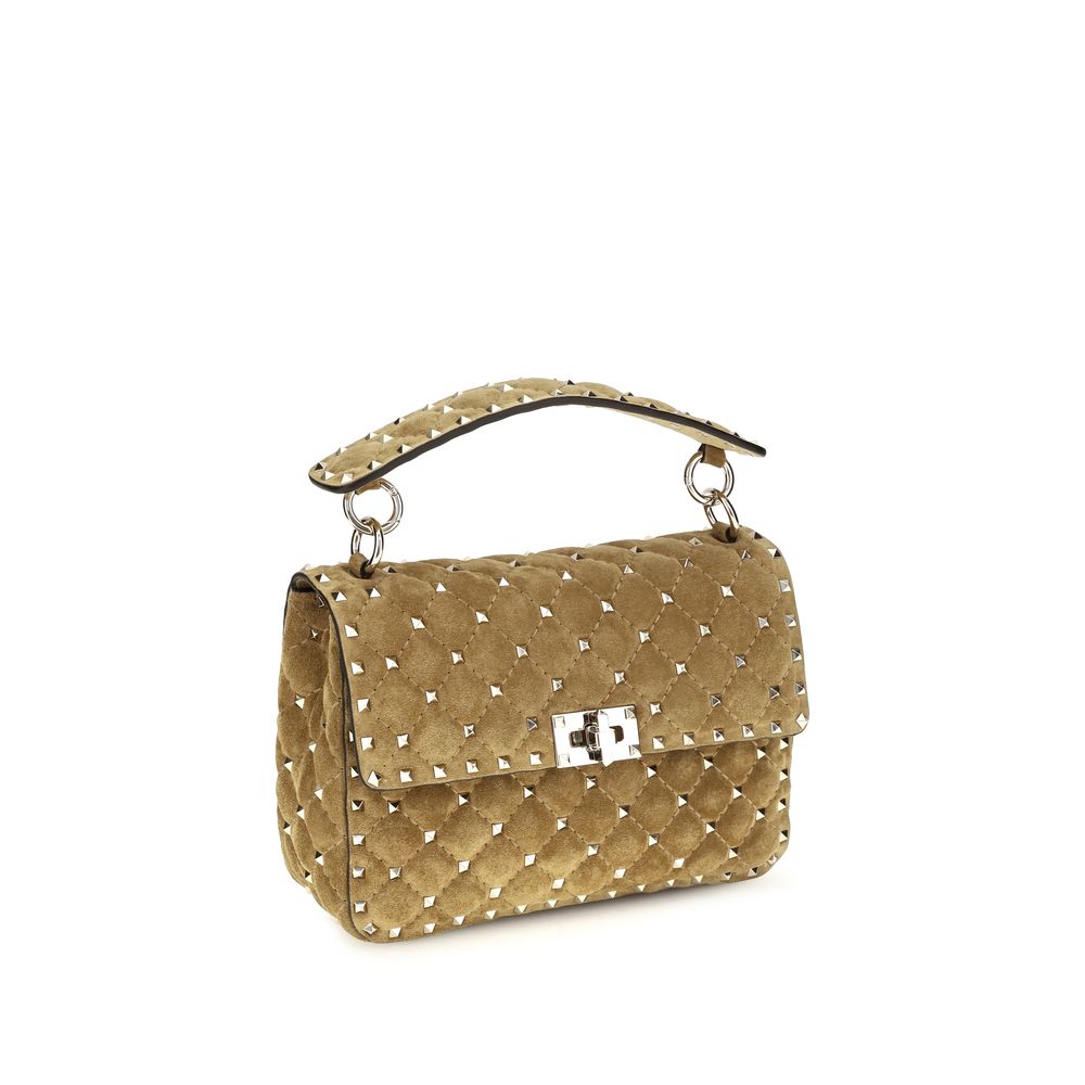 Beige Kalbsleder Bos Taurus Schultertasche