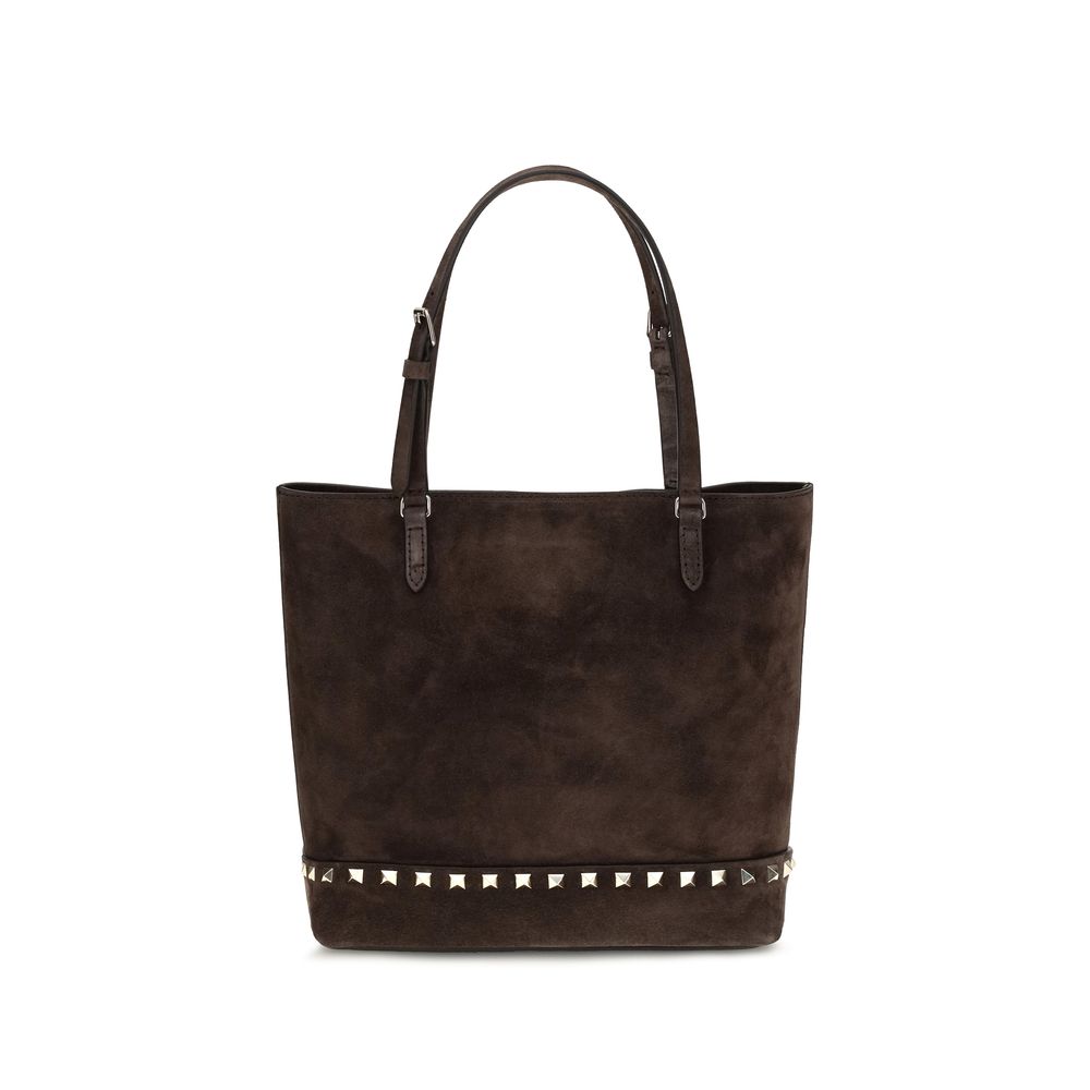 Braune Kalbsleder Bos Taurus Schultertasche