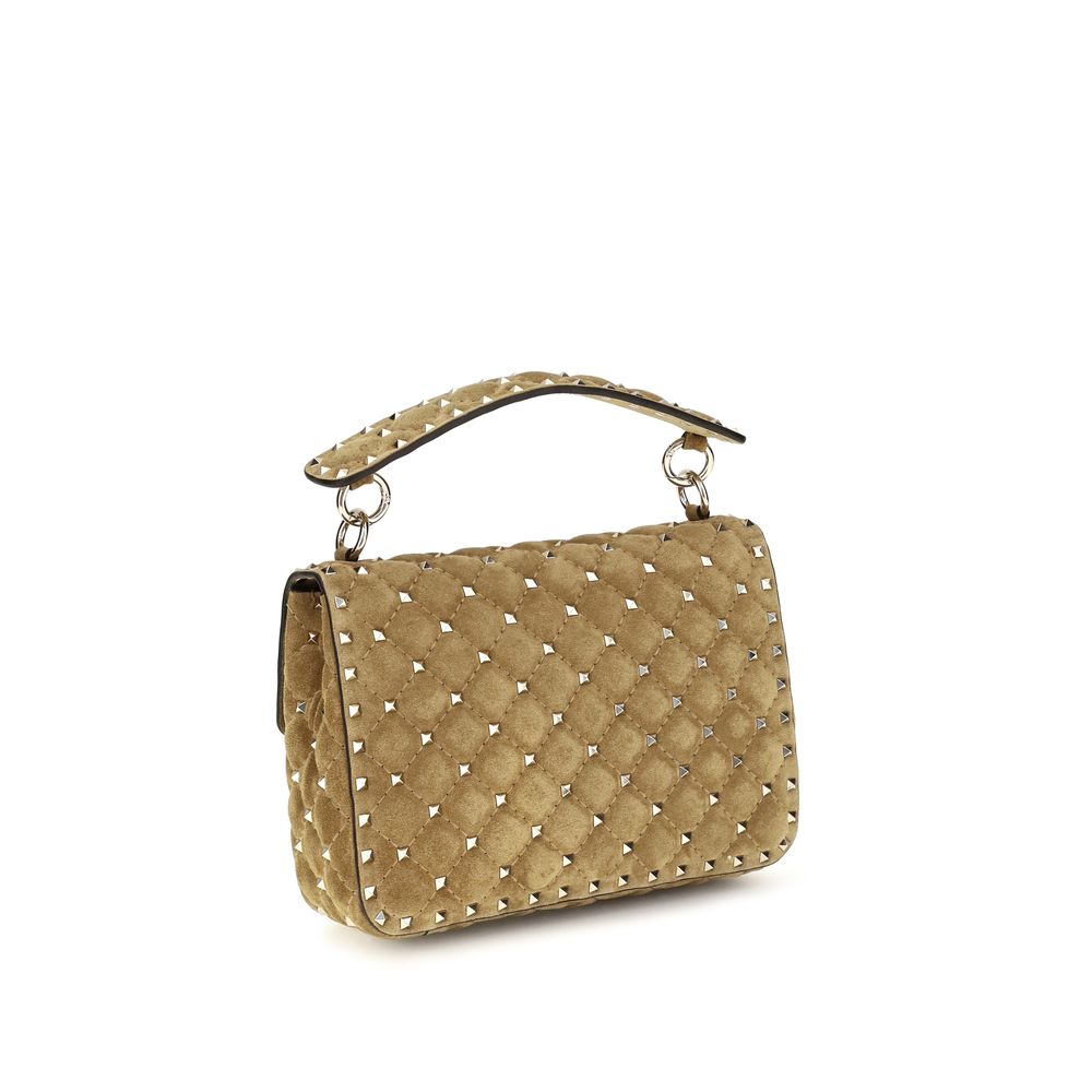 Beige Kalbsleder Bos Taurus Schultertasche