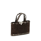 Braune Kalbsleder Bos Taurus Handtasche