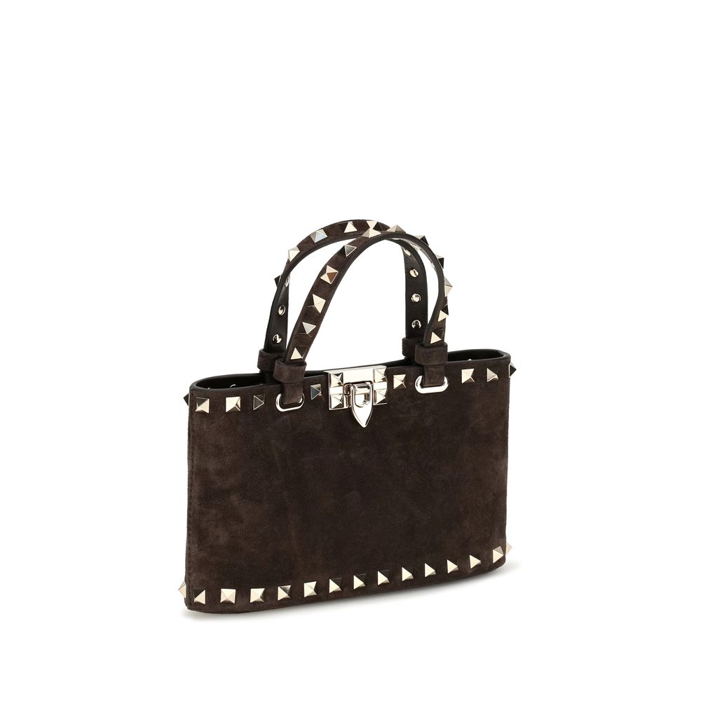 Braune Kalbsleder Bos Taurus Handtasche