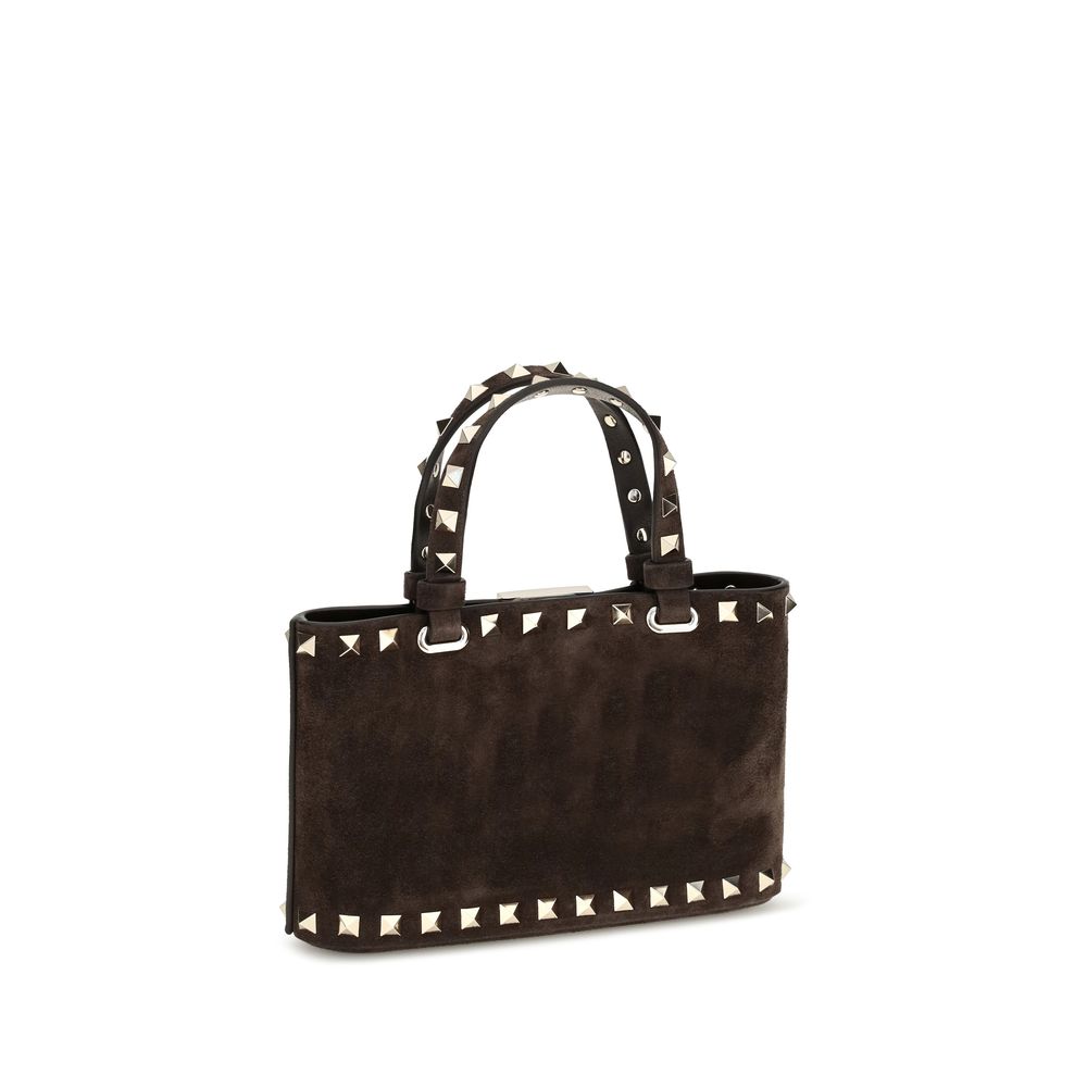 Braune Kalbsleder Bos Taurus Handtasche