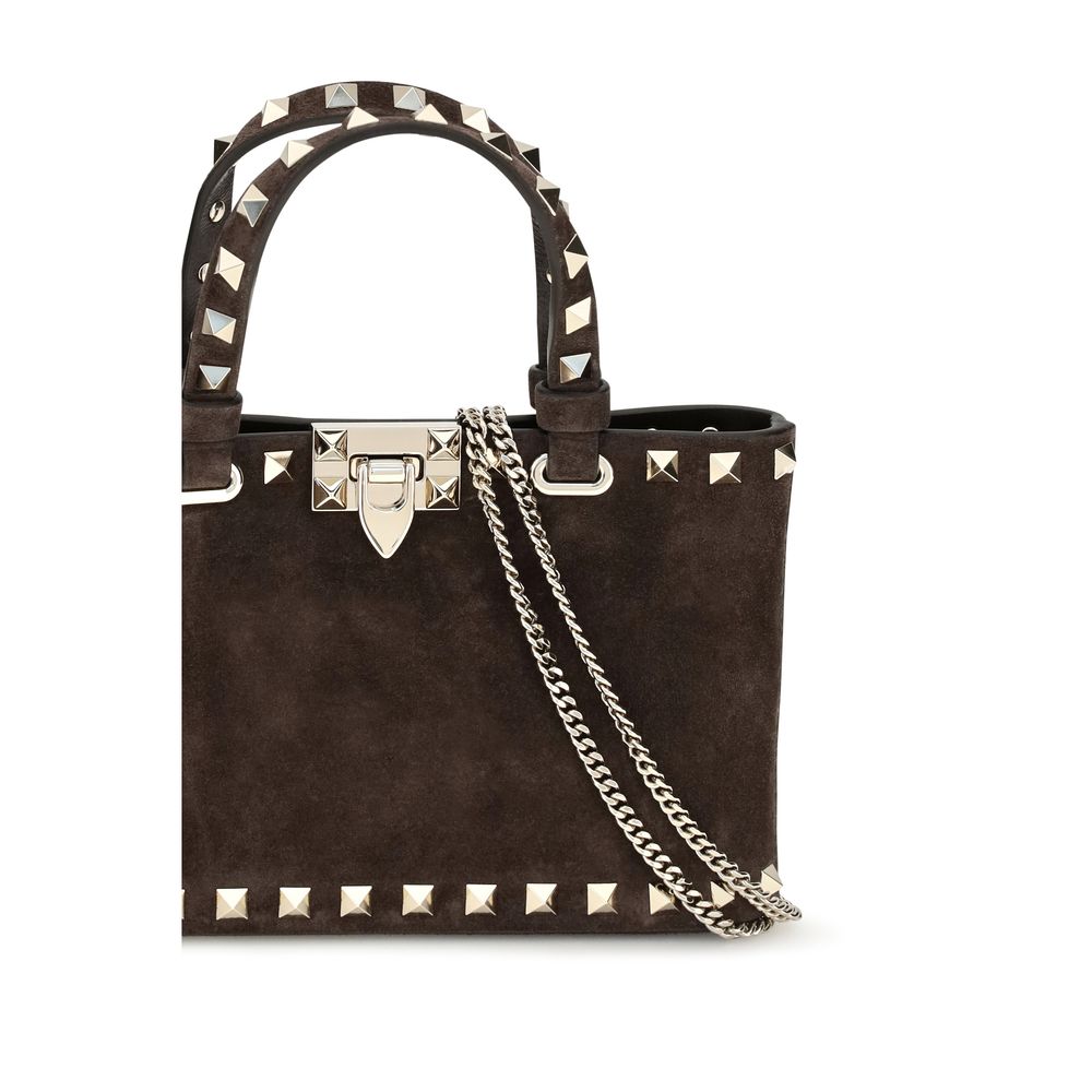 Braune Kalbsleder Bos Taurus Handtasche