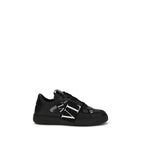 Schwarze Bos Taurus Kalbsleder Sneaker
