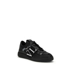 Schwarze Bos Taurus Kalbsleder Sneaker