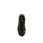 Schwarze Bos Taurus Kalbsleder Sneaker
