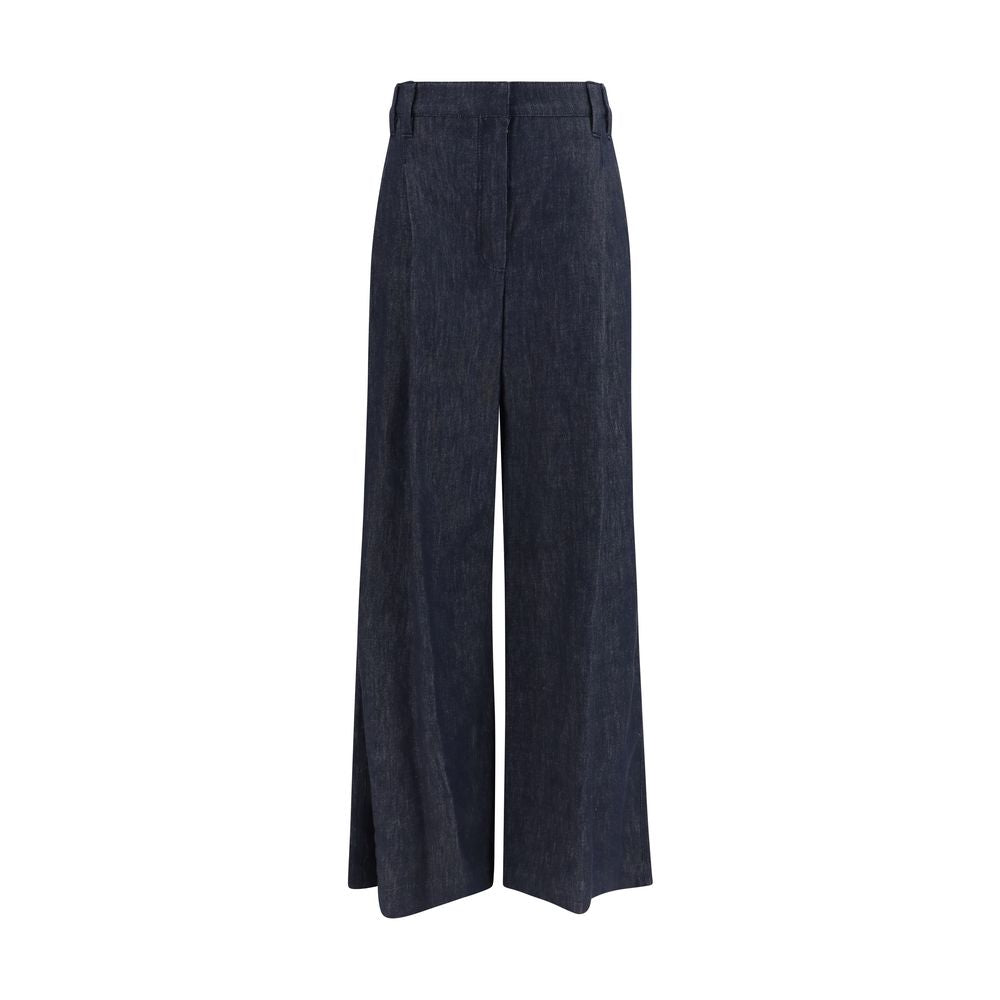 Blaue Baumwolljeans Denim