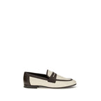 Beige Polyamid Slipper-Loafer