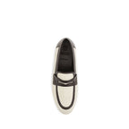 Beige Polyamid Slipper-Loafer