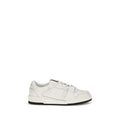 Weiße Kalbsleder Bos Taurus Athletic Sneaker Fendi