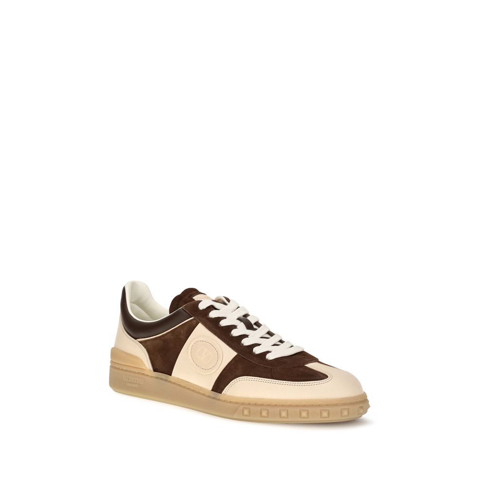 Braune Wildleder-Sneaker
