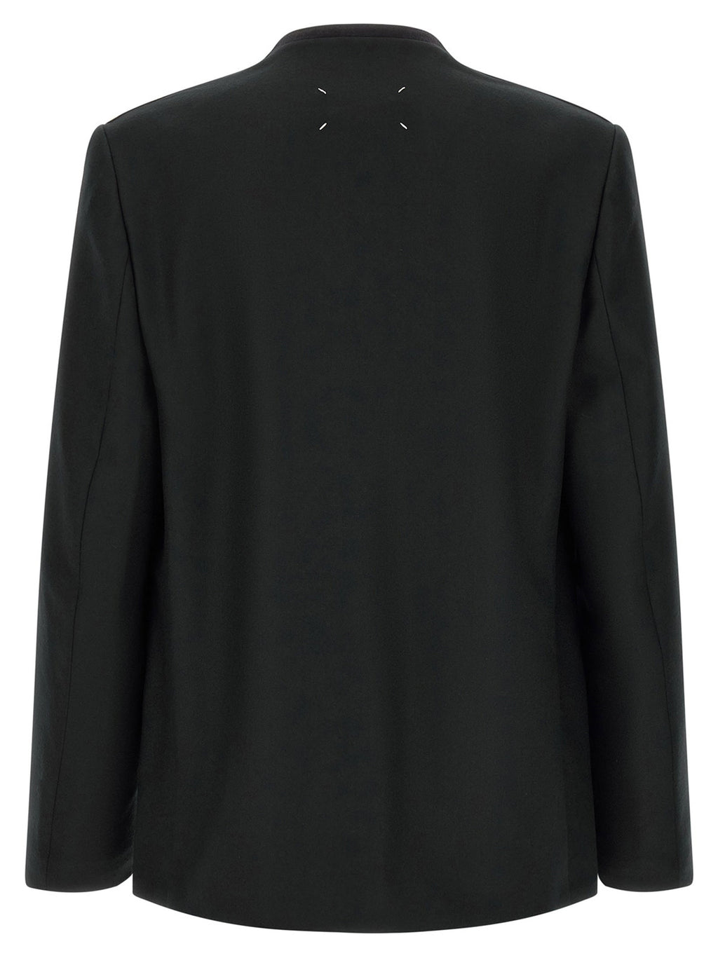 Schwarzer Blazer aus reiner Schurwolle Maison Margiela
