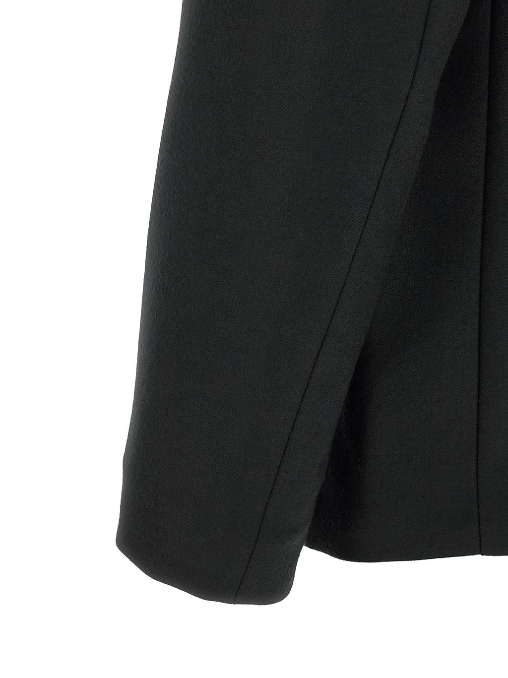 Schwarzer Blazer aus reiner Schurwolle Maison Margiela