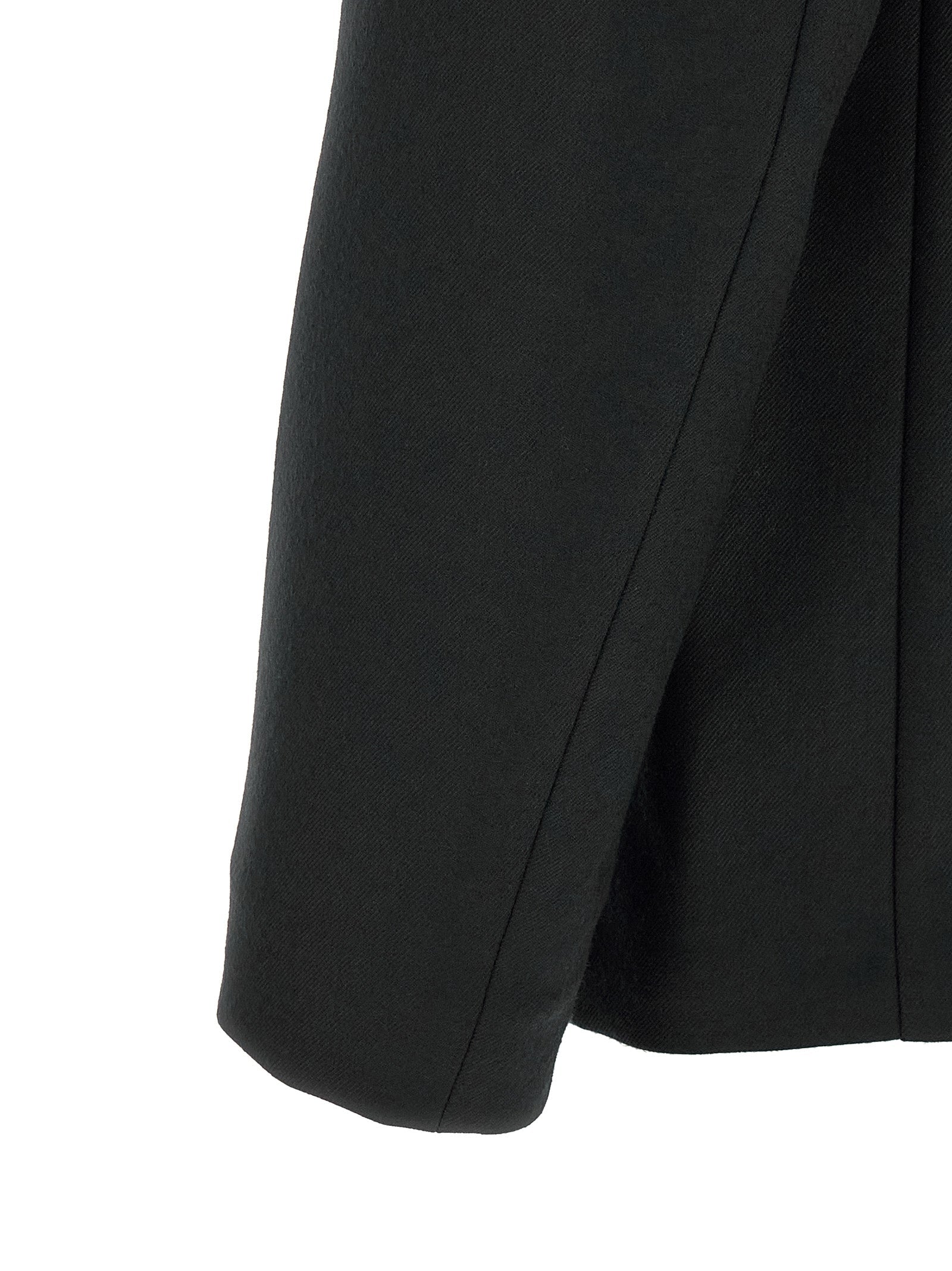 Schwarzer Blazer aus reiner Schurwolle Maison Margiela