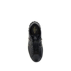Schwarze Bos Taurus Kalbsleder Sneaker