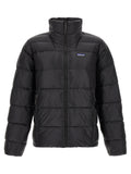 Schwarze Nylon-Jacke in voller Länge PATAGONIA