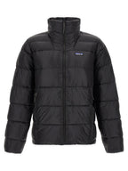 Schwarze Nylon-Jacke in voller Länge PATAGONIA