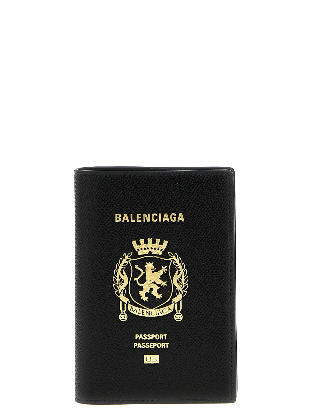 Schwarzer Kalbsleder-Kartenetui