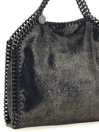 Blaue Damentasche aus Polyester