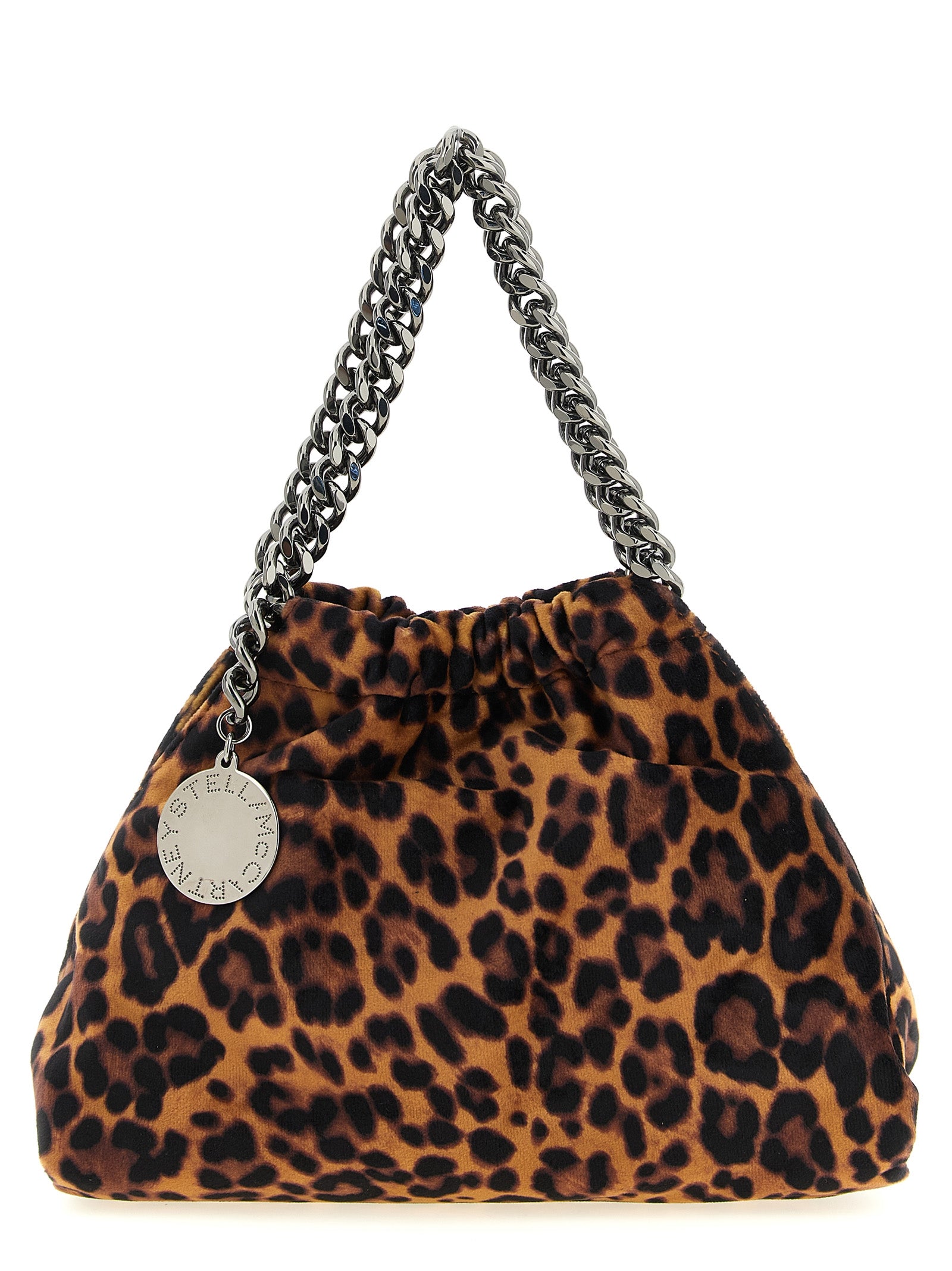 Braune Handtasche aus Polyester