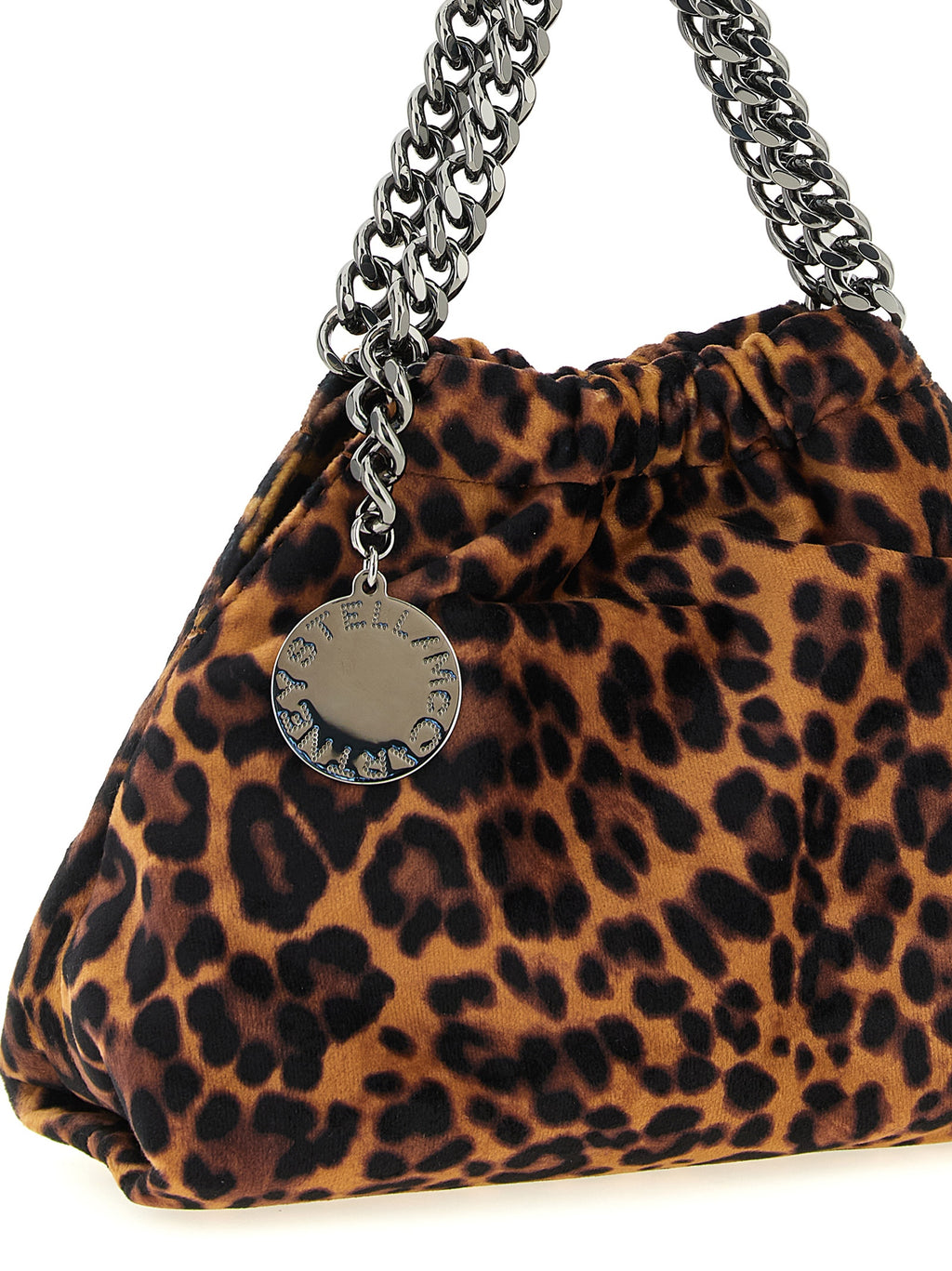 Braune Handtasche aus Polyester