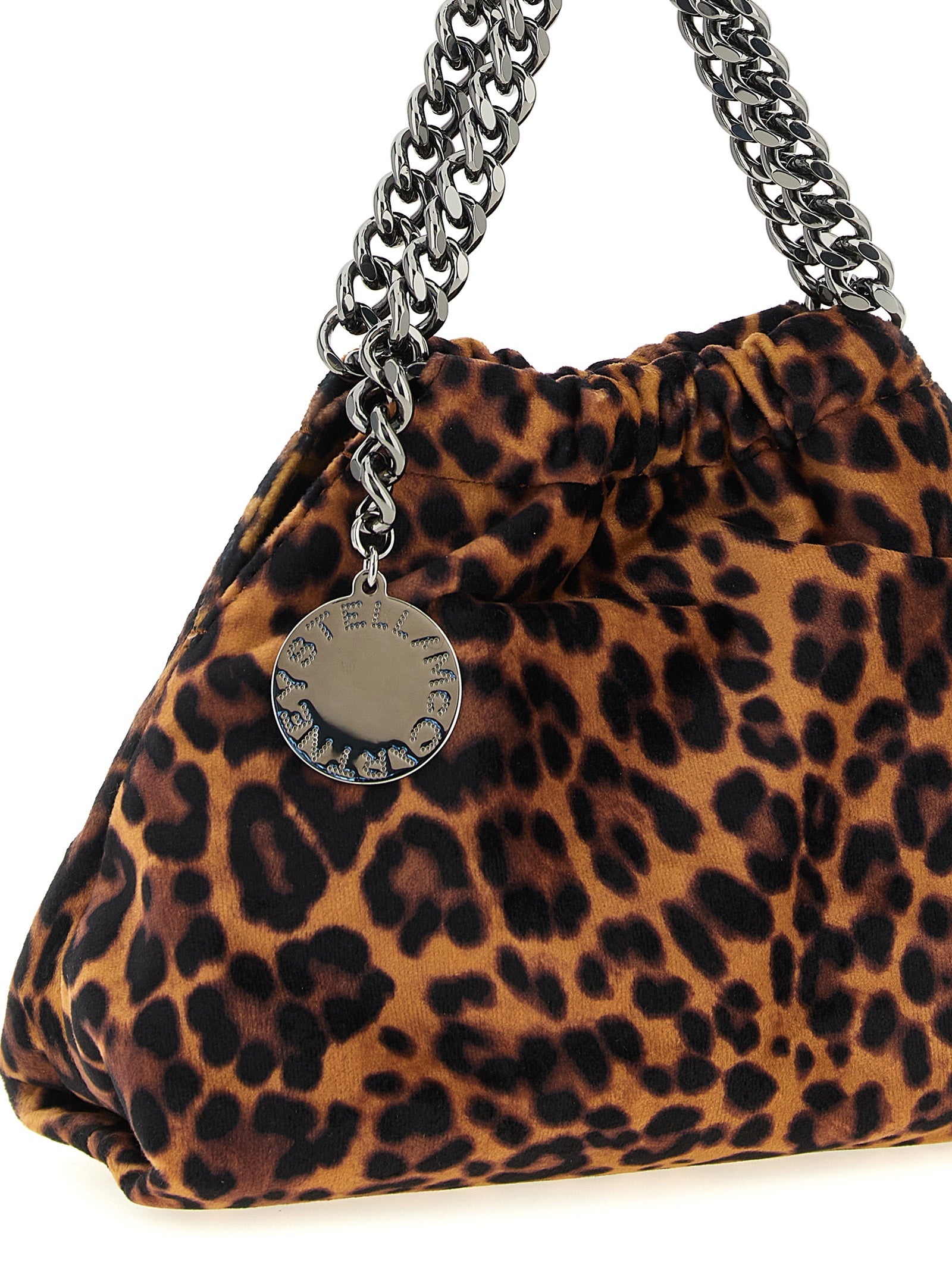 Braune Handtasche aus Polyester